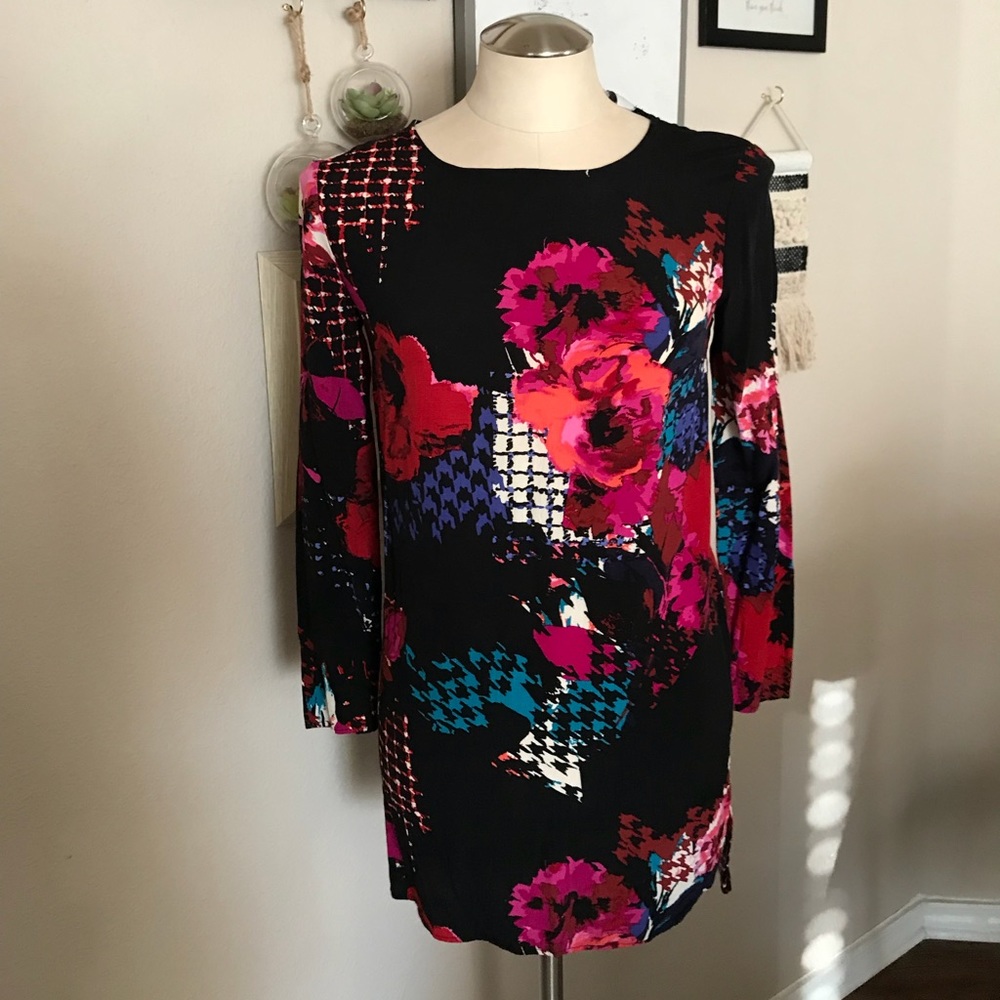 Floral evening dress